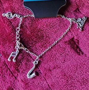 Musical Charm Bracelet in Silver